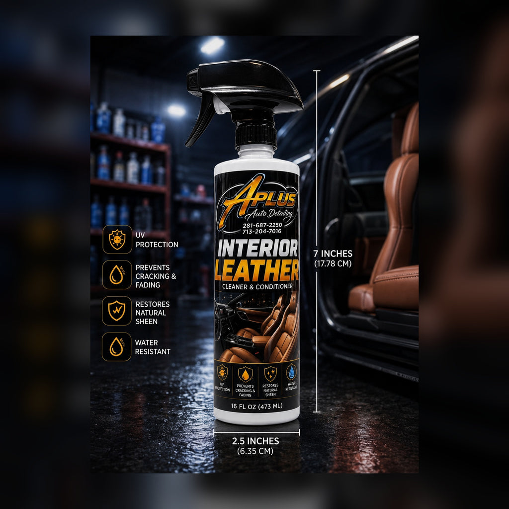 Aplus Interior Leather Cleaner and Conditioner